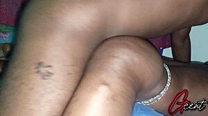 Nigerian amateur couple fucks slow with emotional music