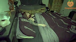 bold milf stepmom with big natural tits and big clit shares bed for missionary monster cock pounding taboo roleplay