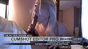 wanna see this hot teen gf deepthroat my throbbing cock?