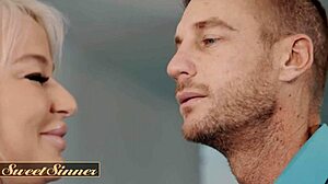 busty milf lawyer rides coworker to tit cumshot