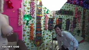 DOUBLE DICKED DIVA ASHLI ORGASMS ON TOYS RIDING HUGE COCKS!