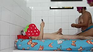 halloween friend from new york swallows my big cock after netflix