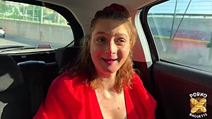 fiery redhead charlotte gets torn by two cocks in hot mmf