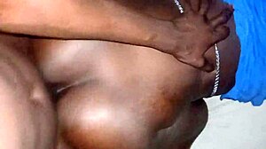 POV: I rip clothes off ebony slut for deep bbc creampie pounding!