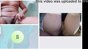 Fudendo o Cu da Casada na Webcam Cliente Gozando Muito!