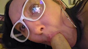 desperate chubby wife hides camera stuffing fat cock in mouth