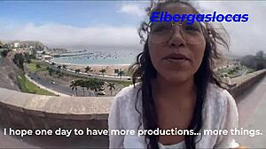 i went on tinder blind date with latina but she took me backstage to fuck on set