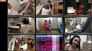 My Neighbor's 1st Gyno Exam! Rebel Wyatt Spreads Shaved Pussy Gaping Anal Finger