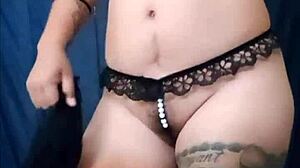 Sexy Mexican Lingerie Dance Teases Ass Tits