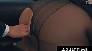 Karla Lane Caught Fucking Boss By Sarah's Big Naturals!