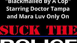 crooked cop mara luv STRIP SEARCHED AND BOUND at rikers after arrest