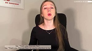 taste rejection... ruined orgasm in glass cei humiliation goddess commands!!