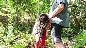 I LICK sugardaddy's CUM off his COCK after beach hike ride