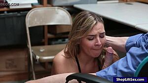 Blair Williams Fucked Hard By Nasty Officer After Theft