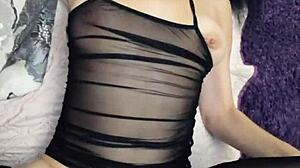 i'm a classy bride riding my hubby's monster cock in wedding lingerie pov