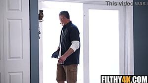 Fucking Stepdad Charles Dera and BF Axel Haze Same Day Petite Teen