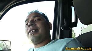 Aleska Diamond Swallows Bukkake Cum in Hard Fuck Blowbang Uncensored!