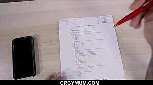 Stepson pounds stepmom's juicy milf pussy doggystyle!