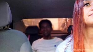 rideshare driver catches passenger jerking off backseat!