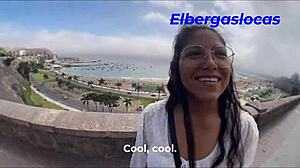 i went on tinder blind date with latina but she took me backstage to fuck on set