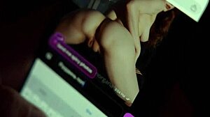 Ai girlfriend sucks every drop of semen on Halloween!