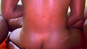 Equatorial Guinea BBW Mom Screams on JaySlayerJnr BBC Creampie