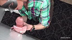 Fetswing owners Naughya J Moon gloryhole pounding