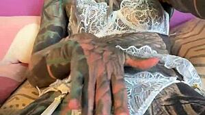 dirty german talk while i tease my shaved pussy solo, wanna join?