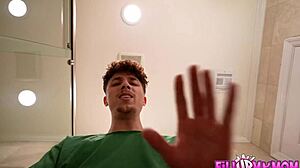 my talking penis scores 3some with hot stepmom