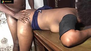 please fuck me so hard boss gone office today wet pussy