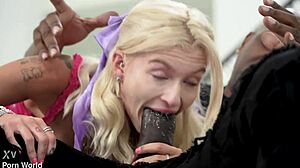 Petite blonde Emma Rosie, ready for intense BBC ass pounding from boyfriend?