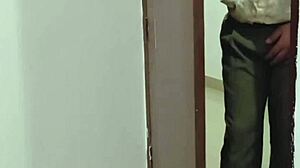 Old stepdad catches young stepdaughter alone and pounds her hard 🎁🔥