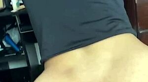 Best friend bounces big ass on cock creampie orgasm pov homemade