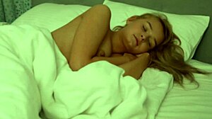 big dick wakes blonde by ripping clothes for wet pussy doggystyle pounding