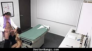 shy teen nurse bends over for doctor's monster cock in hospital... oops, i mean patient's!