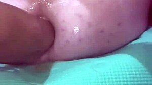 Stretching Asshole Third Time Fisting Gape