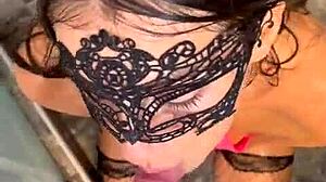 i edge deepthroat in wet shower clothes denying cum