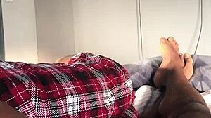 WAKE UP TO EARLY MORNING HANDJOB THAT DRAINS BALLS DRY!