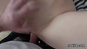 Luscious czech teen teased in shop then plowed pov hardcore