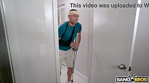 Nurse's Shaved Pussy Craves Deepthroat Blowjob And Creampie Facial