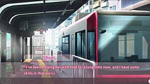 I'm exploding from real hentai dt with ena route 12 facial creampie on huge asian tits