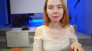 Emily's beautiful POV head from college friend cowgirl style