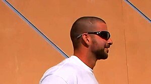 threesome with two blonde milf whores getting anal fucked and facialed hard