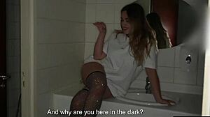 Spanish Girl's Big Ass Pounded Again In Toilets With Massive Cumshot Thrill