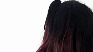 peruvian teen kassandra miller squirts on sofa dildo fucking her shaved big ass