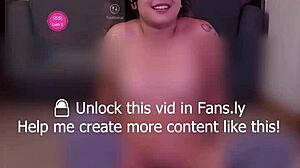 doing sit-ups with lush vibrator stuffed in both holes... lost count!