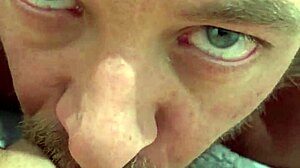 emma hix gives brad newman romantic oral licking