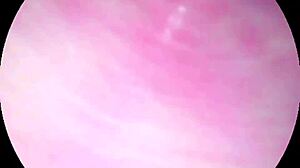 camera dives deep into dripping pussy capturing wild orgasm