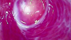 camera dives deep into dripping pussy capturing wild orgasm