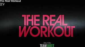 wrestling buddies gym workout explodes into rough pussy fuck